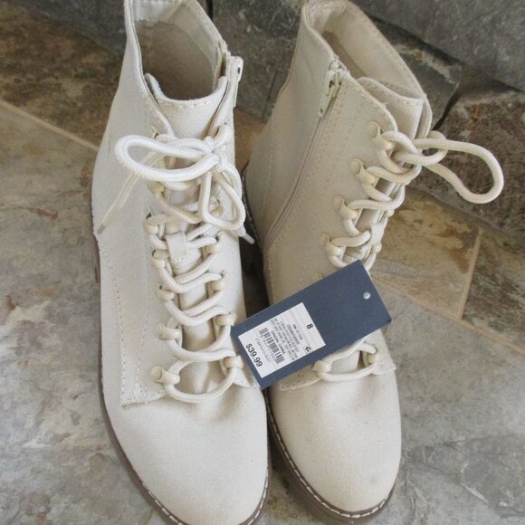 New Target Parker Canvas Boots Womens 8 - Picture 2 of 8
